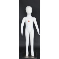 6~7 years old cream jersey covered Full body Child Mannequin CJ-6