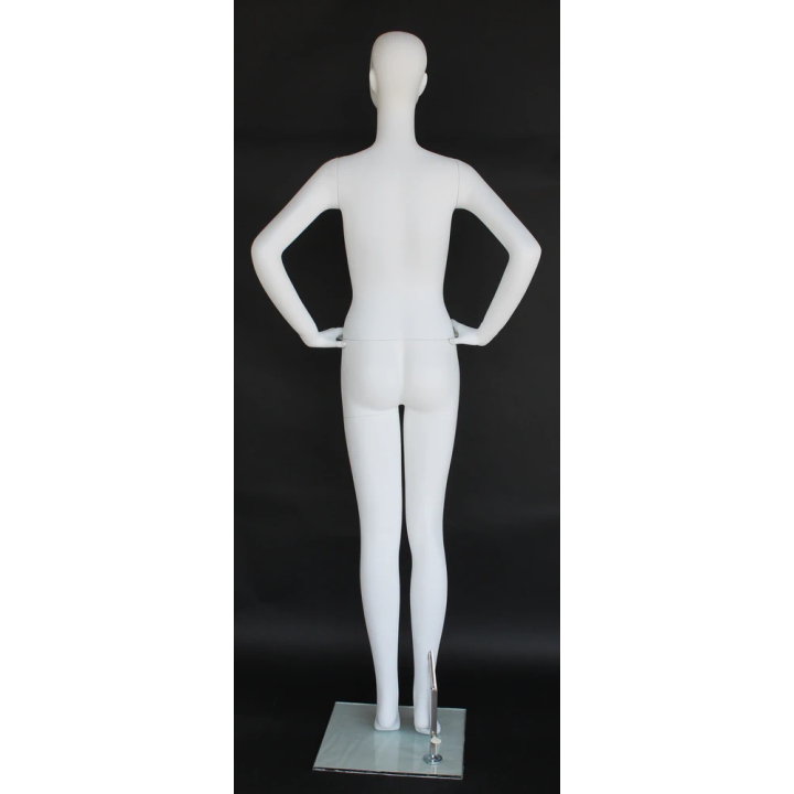 USED Featured Abstract Face Female Mannequin -SFW30E-WT