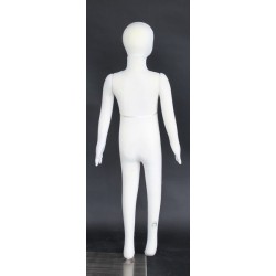 7-8 years old cream jersey covered Full body Child Mannequin CJ-8