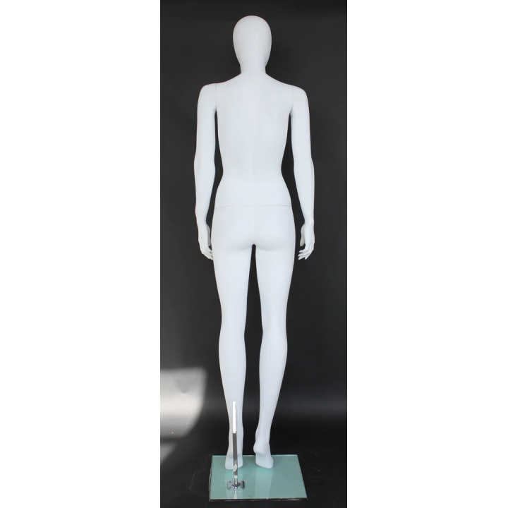 USED contemporary Style Egg Head Female Mannequin -SFW45E-WT