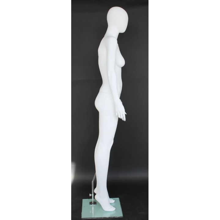 USED contemporary Style Egg Head Female Mannequin -SFW45E-WT