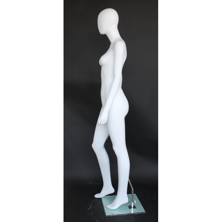 USED-ontemporary Style Egg Head Female Mannequin -SFW46E-WT