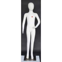 12-13 years old cream jersey covered Full body Child Mannequin CJ-12