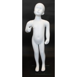 Size 2T/3T White colored Unisex full body Toddler Mannequin CB-3WT