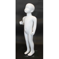 Size 2T/3T White colored Unisex full body Toddler Mannequin CB-3WT