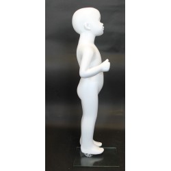 Size 2T/3T White colored Unisex full body Toddler Mannequin CB-3WT