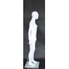 Egg Head White colored full body Teenage Girl Mannequin CF13E-WT