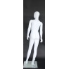 Egg Head White colored full body Teenage Girl Mannequin CF13E-WT