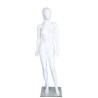 Egg Head White colored full body Teenage Girl Mannequin CF13E-WT