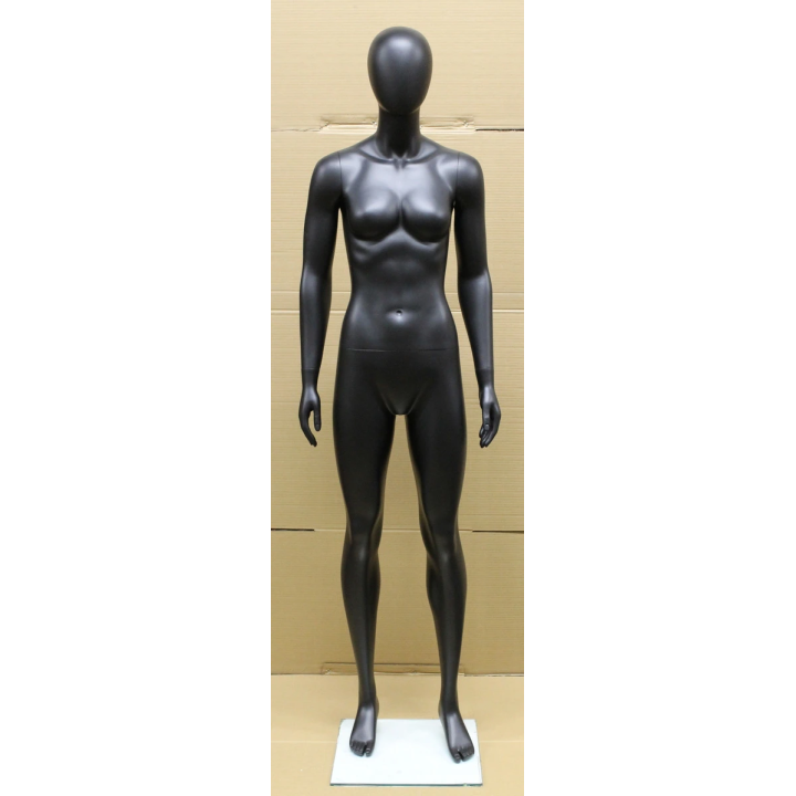 USED Contemporary Style Egg Head Athletic Female Mannequin -SFW51E-MB
