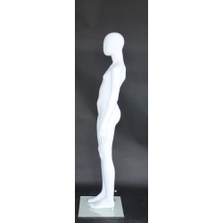 5 ft Egg Head White colored full body Teenage Mannequin CB16E-WT