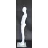 5 ft Egg Head White colored full body Teenage Mannequin CB16E-WT