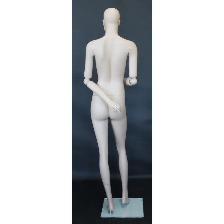 used Female Mannequin with Bendable Arms Face Make up- SFW39-FT