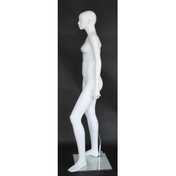 Small Size Abstract face Head Full body Female Mannequin -CF17-WT