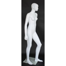 Small Size Abstract face Head Full body Female Mannequin -CF17-WT