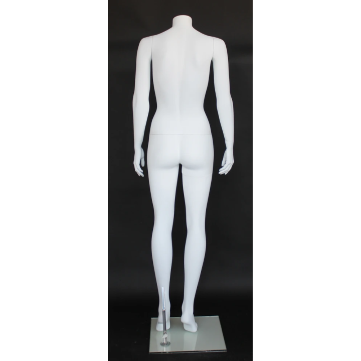 USED Headless Full Body Female Mannequin Matte White STW111-WT
