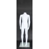 Headless White colored Unisex full body Child Mannequin CBH10-WT