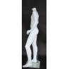 5 ft 3in Headless Male Mannequin Small Size Matte White CBH19-WT