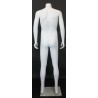 5 ft 1in Headless Male Mannequin Small Size Matte White CBH20-WT