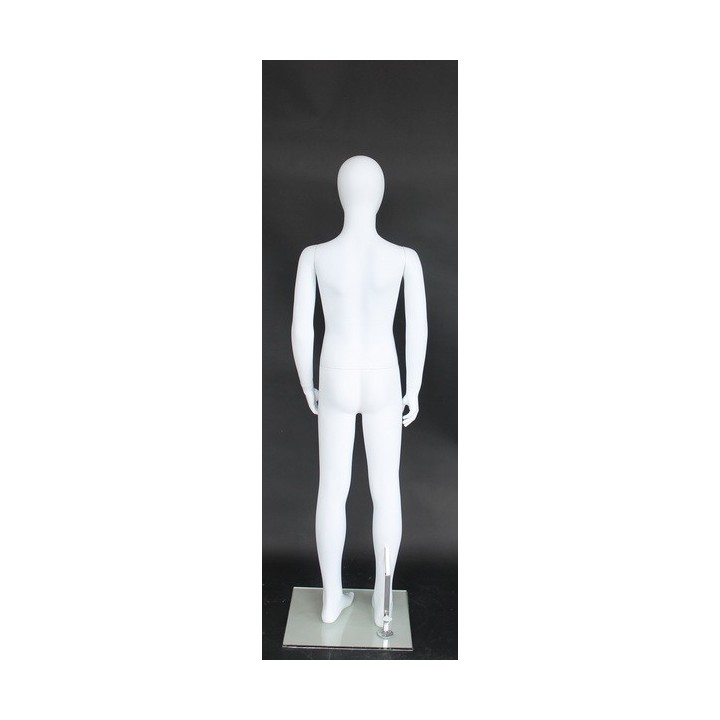 USED Egg Head White Unisex full body Child Mannequin CB10E-WT