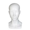 13 in H Glossy White Abstract Face Female Head Mannequin MH53-WT