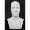 15 in H Matte White Featured Face Female Head Mannequin MH27-WT