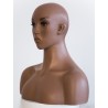 15 in H African American Face Make up Female Head Mannequin MH5-BK