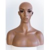 15 in H African American Face Make up Female Head Mannequin MH5-BK