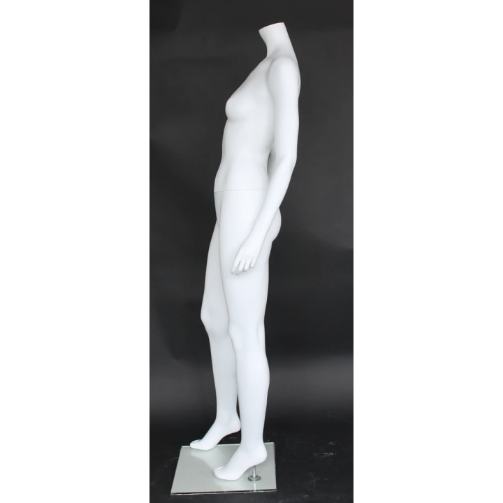 USED-STW010-WT - Headless Full Body Female Mannequin Matte White