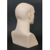 16 in H Skin tone color Face Makeup Male Head Mannequin MH7-FT