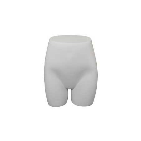 15 in H Fiberglass Buttocks Female mannequin Display Form ST002-WT