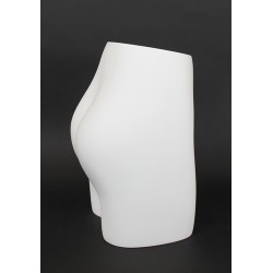 15 in H Fiberglass Buttocks Female mannequin Display Form ST002-WT