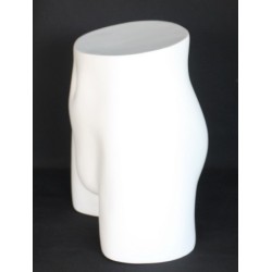 14 in H Full Round Buttocks Male mannequin Display Form MT002-WT