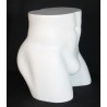 16 in H Full Round Buttocks Male mannequin Display Form MT003-WT