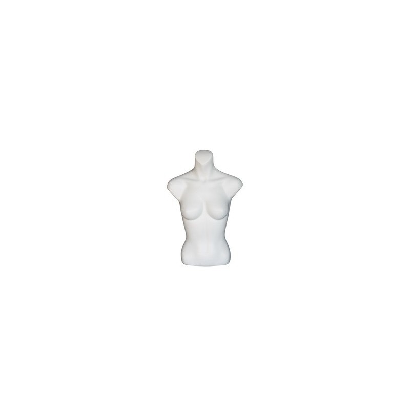 25 in H Full Round Female Torso Display Form mannequin  FT15-WT