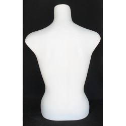 25 in H Full Round Female Torso Display Form mannequin  FT15-WT