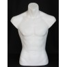 27 in H Full Round Male Torso Display Form mannequin  MT15-WT