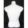 27 in H Full Round Male Torso Display Form mannequin  MT15-WT