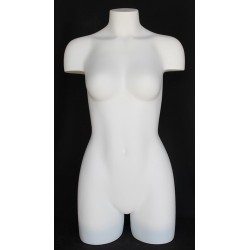 31 in H Full Round 3Q Body Female Torso Display Form mannequin  FT32-WT