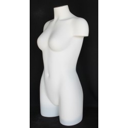 31 in H Full Round 3Q Body Female Torso Display Form mannequin  FT32-WT