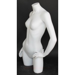 34 in H 3Q Body Female Torso With Arms Display Form mannequin  FT10-WT