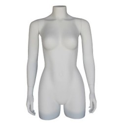 31 in H 3Q Body Female Torso With Arms Display Form mannequin  FT21-WT