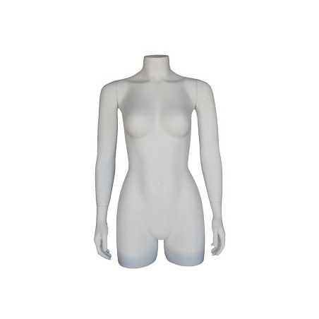 31 in H 3Q Body Female Torso With Arms Display Form mannequin  FT21-WT