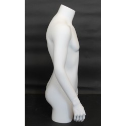 36 in H 3Q Body Male Torso With Arms Display Form mannequin  MT2-WT