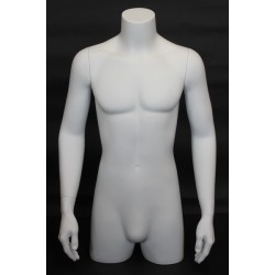 36 in H 3Q Body Male Torso With Arms Display Form mannequin  MT2-WT