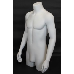 36 in H 3Q Body Male Torso With Arms Display Form mannequin  MT2-WT