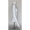 46 in H Female Torso mannequin with Arms and Base FT6-WM