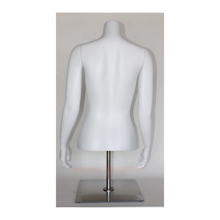 In H Female Torso Mannequin With Arms And Base Ft Wm