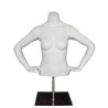 46 in H Female Torso mannequin with Bent Arms and Base FT7-WM