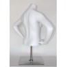 46 in H Female Torso mannequin with Bent Arms and Base FT7-WM